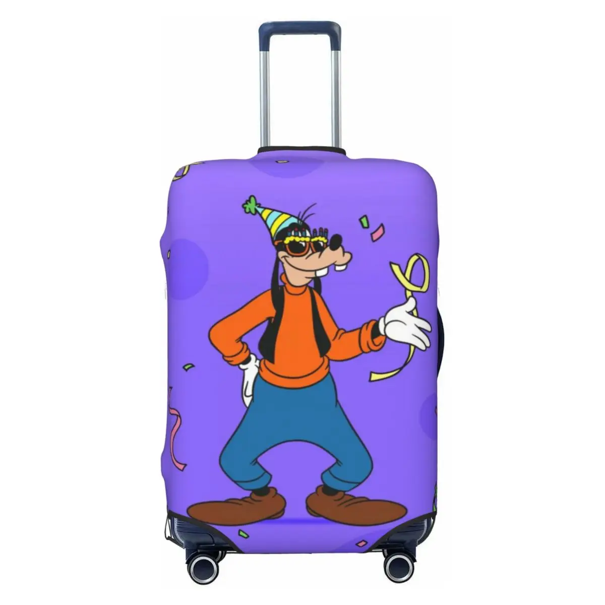 

Custom Goofy Goof Suitcase Cover Dust Proof Anime Cartoon Luggage Protective Covers for 18-32 inch