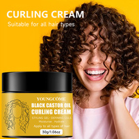 Black Castor Oil Hair Conditioner,Ultra-Moisturizing & Curl-Defining Treatment for Dry, Curly Hair | Detangles, Repairs Damage