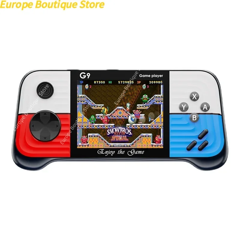 Console de jeu portable rétro G9 3.5 pouces, haute définition, prend en charge TV intégrée en 666 jeux vidéo 2025