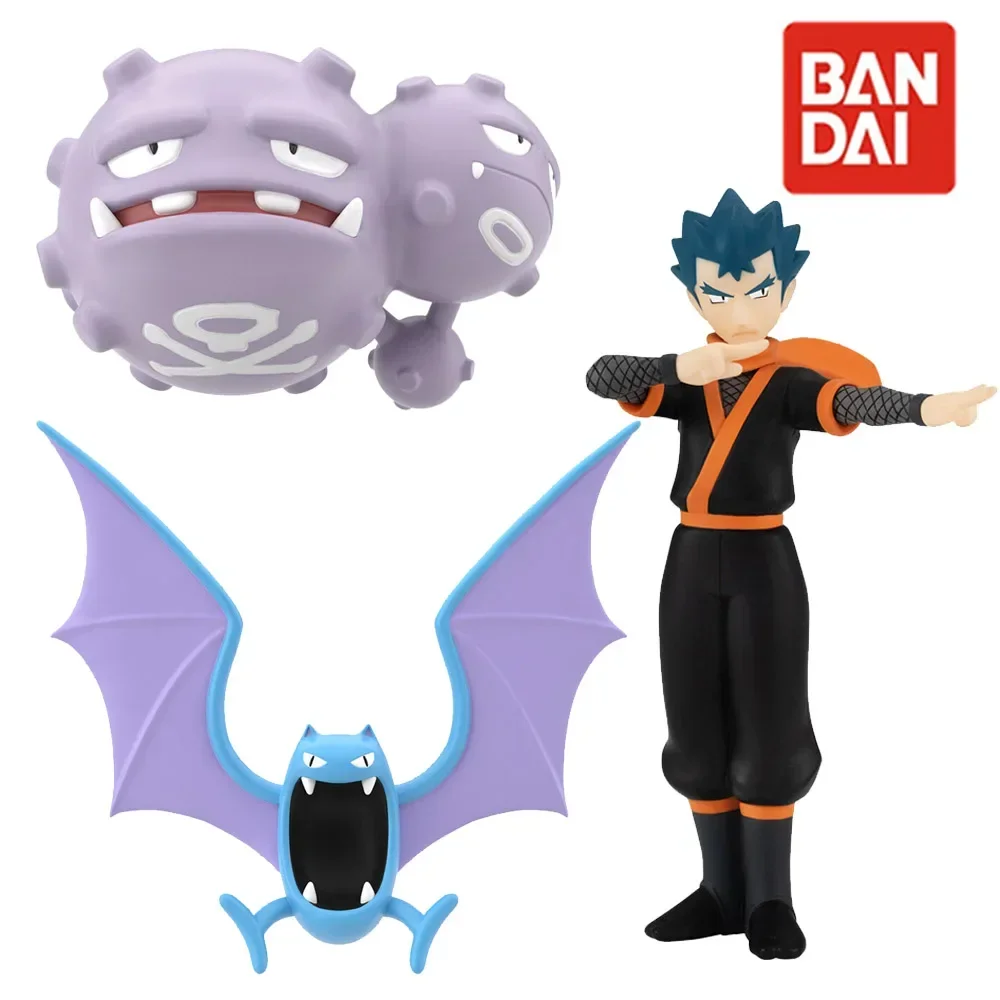 

Bandai Pokemon Kanto region Golbat Weezing Koga Scale World 1:20 Food Toys SCALE WORLD Anime Figure Collectable Model Kids Gifts