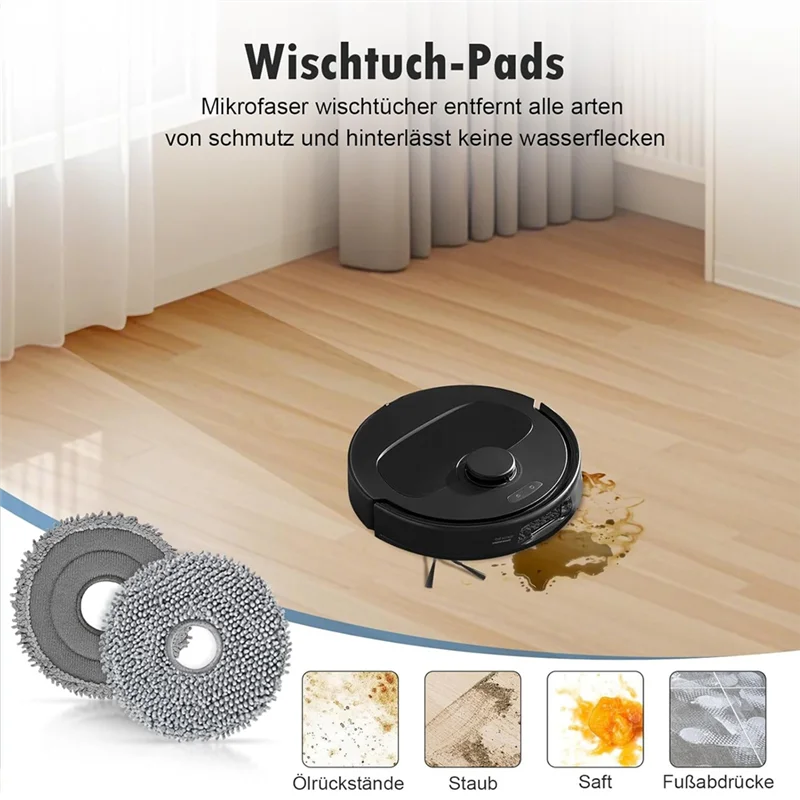 -A89Z For Roborock QV 35S/QV 35A Robot Vacuum Cleaner Accessory Set Replacement Parts Included