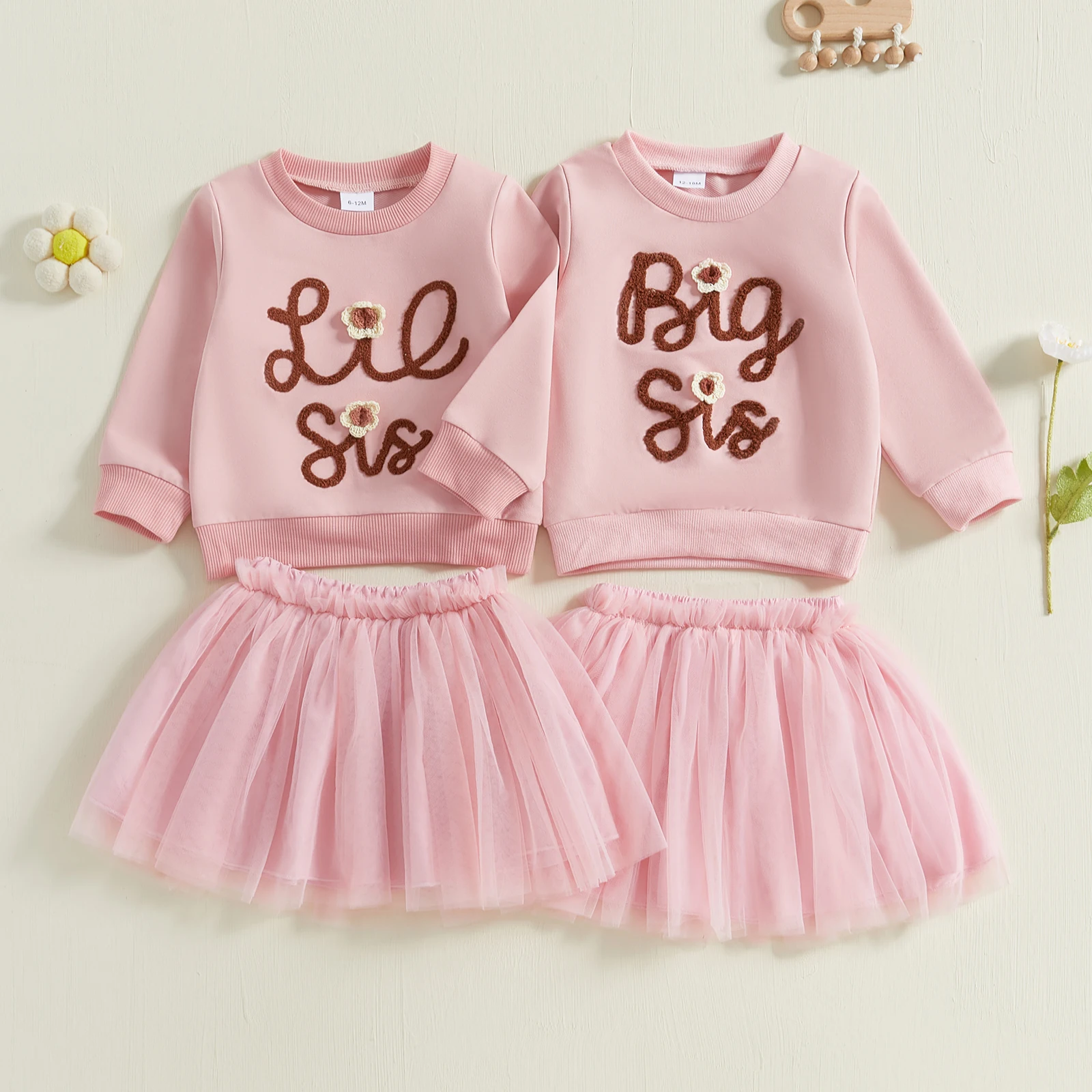 matching sister dresses Big Little Sister this dress is as charming as it is comfortable Rosy Rider & Pony Matching