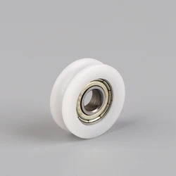 Moving Door And Window Slide Wheel 626 Bearing Pulley 6*22*7MM Planar Wheel U-shaped Groove Nylon Pad Injection Material 1PC