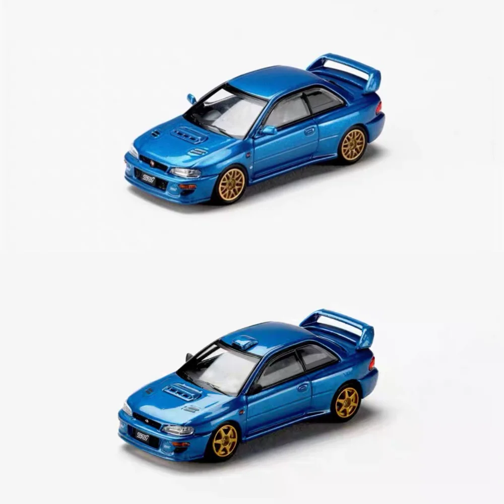 

Diecast HOBBY JAPAN JDM 1:64 Scale Subaru Impreza GC8 WRX 22B STI Alloy Car Model Collectible Toy Gift Souvenir Display Ornament