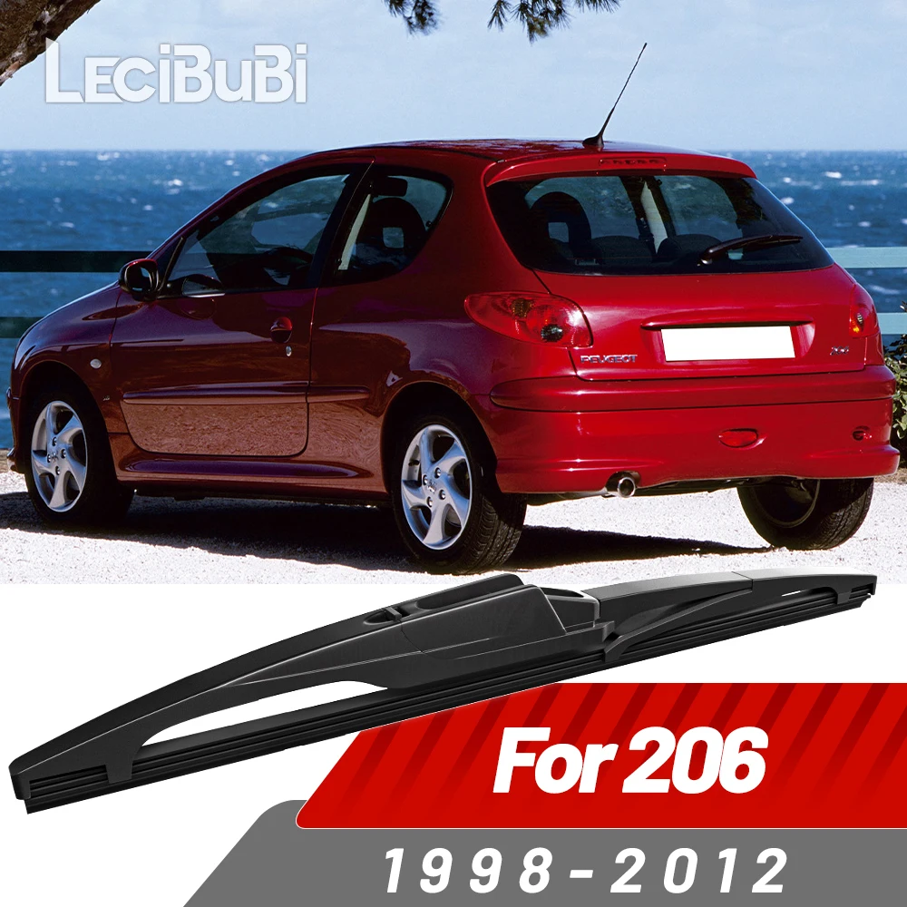 Heckscheibenwischerblatt Scheibenwischer Zubehör für Peugeot 206 1998–2012 1999 2000 2001 2002 2003 2004 2005 2006 2007