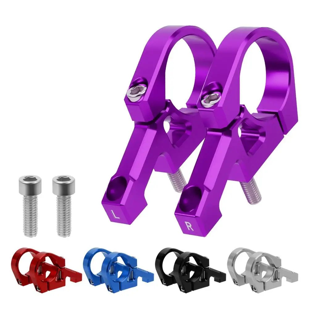 1Pair Mountain Bikes Split Type Stems Aluminum Alloy Direct-Mount Stem For Dual Crown Forks For DH Bicycle 31.8mm Handlebar Part