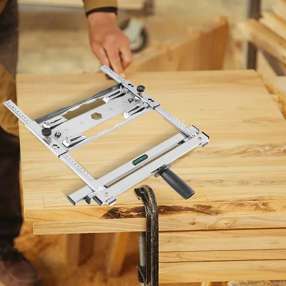 

Woodworking Board Cutter Electric Circular Saw Holder Cutting Guide Rail Milling Quick Positioning Backing Board Cutting Board