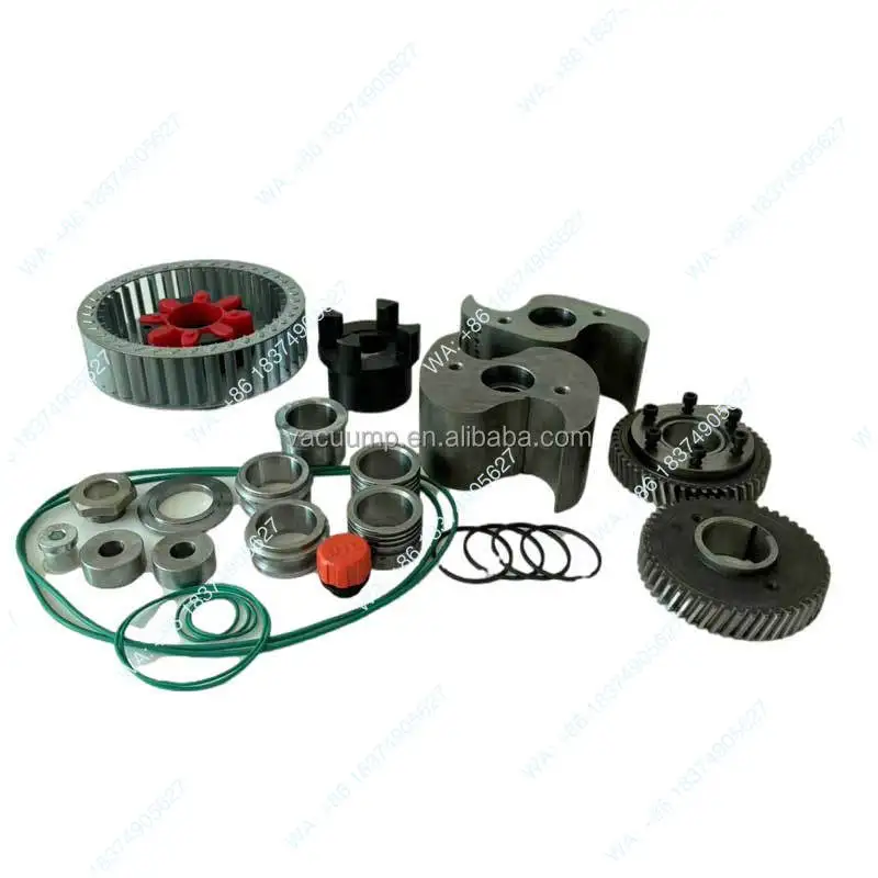 MM1142 Claw Vacuum Pump Overhaul Kit Gear Coupling Fan Service O-Ring Repair Kit