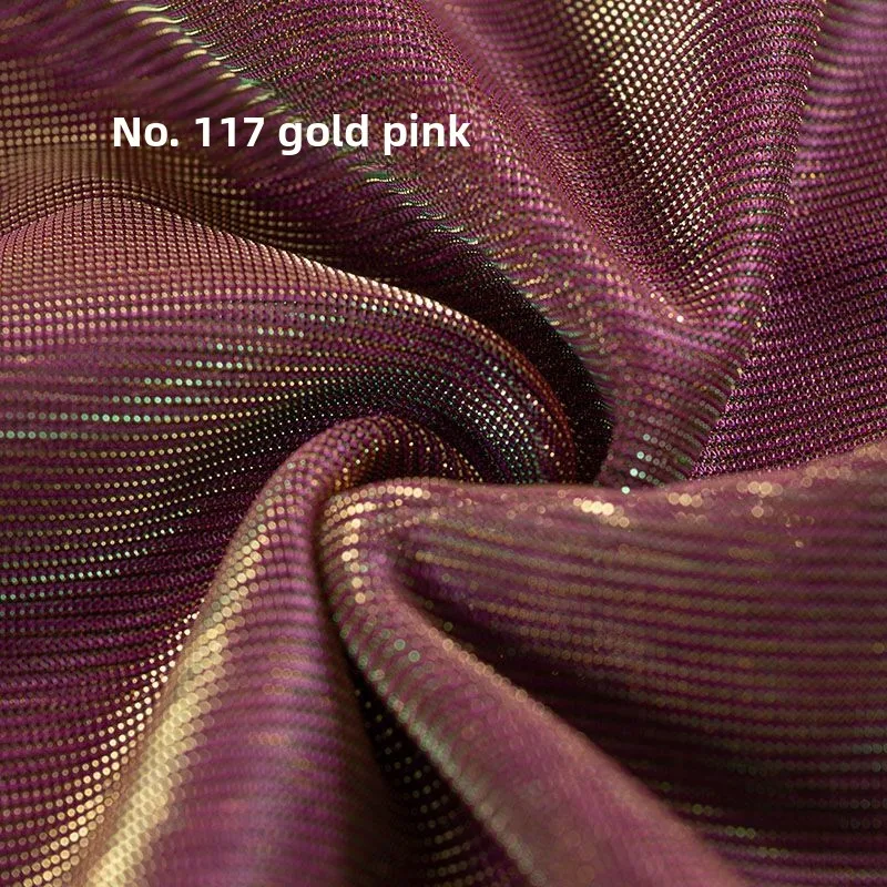 Phantom Silk Starry Sky Glitter Tulle Fabric Stretch Iridescent Mesh for Evening Gown Dress Photo Background  DIY Sewing Cloth