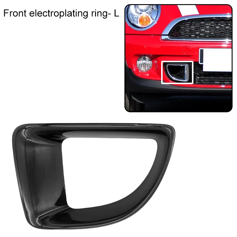 Front Brake Air Duct Frame Cover FOR MINI R55 R56 R57 R58 R59 JCW S Gloss Black 51117255117 51117255118