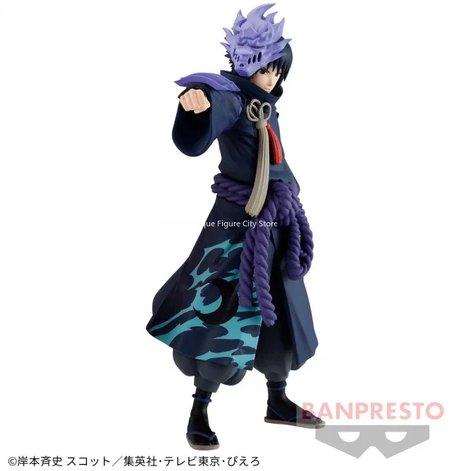 Novo em estoque Bandai Optical Factory 20o aniversário Figura Uchiha Sasuke Action Anime Model Collection