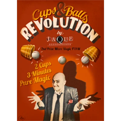 The Cups and Balls Revolution by Jaque- MAGIC TRICKS