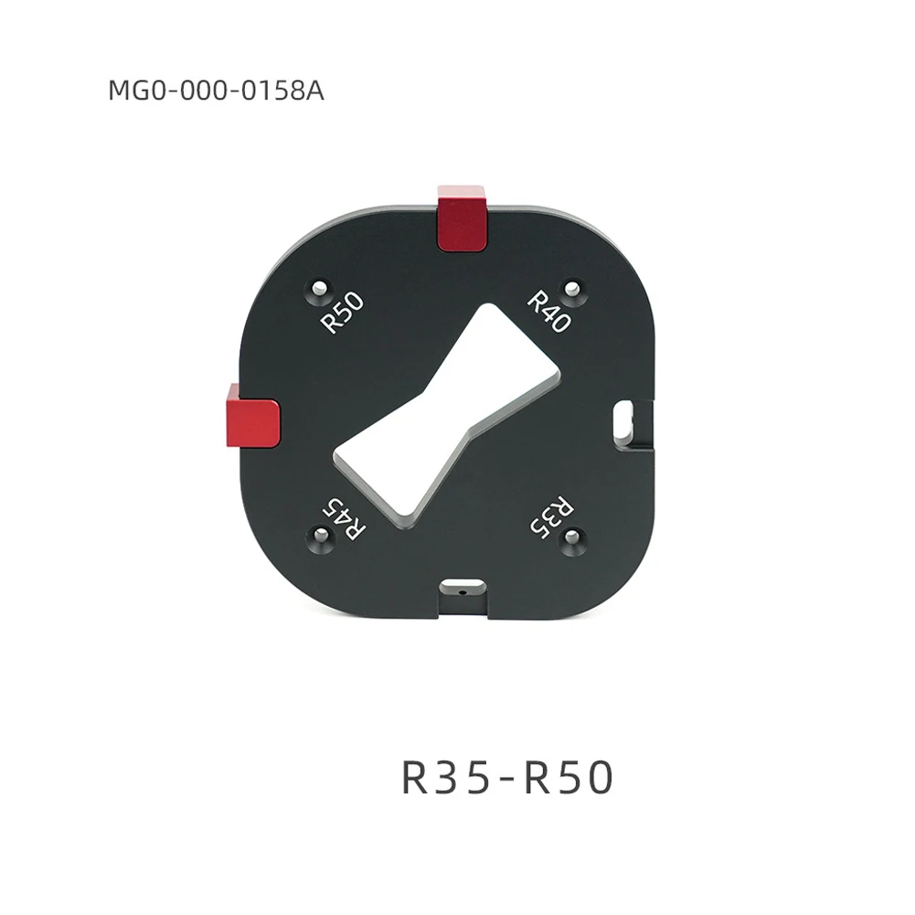 Efficiently Designed Aluminum Corner Trim Template Tool with Multiple Radii Choices to Enhance Your Craft Skills