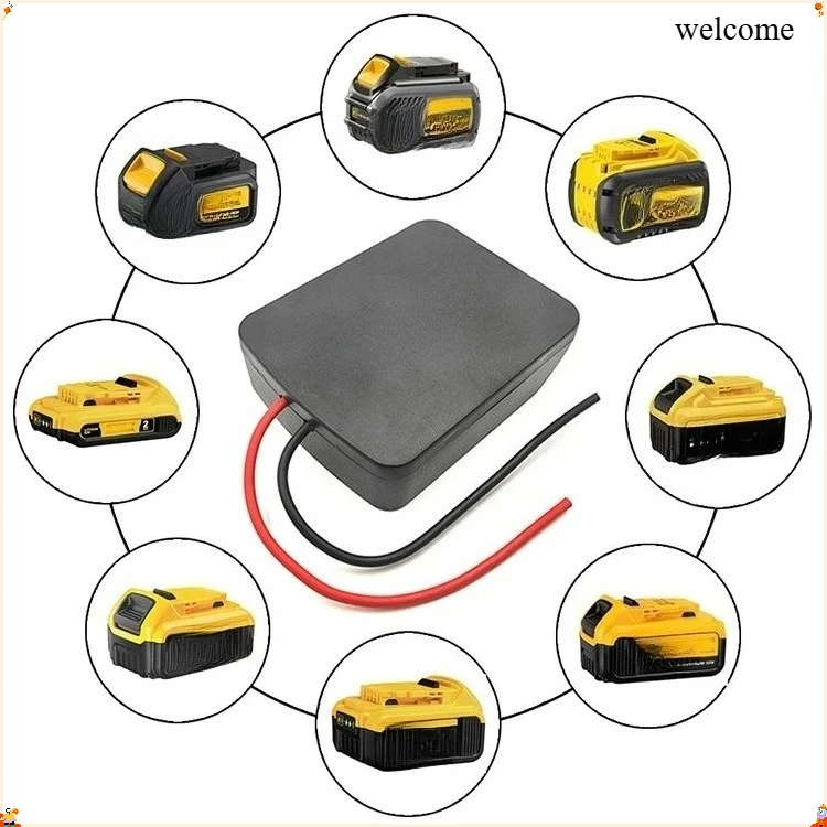 For DEWALT 14.4V 18V 20V Lithium DW18V Battery DIY Adapter Output Application Dedicated DIY Connection Adapter