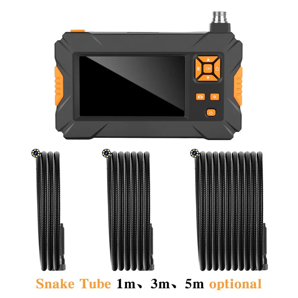 

4.3Inch IPS Screen 8MM 2MP 1080P Industrial Handheld Endoscope Detachable CMOS Borescope Inspection Digital Microscope Camera