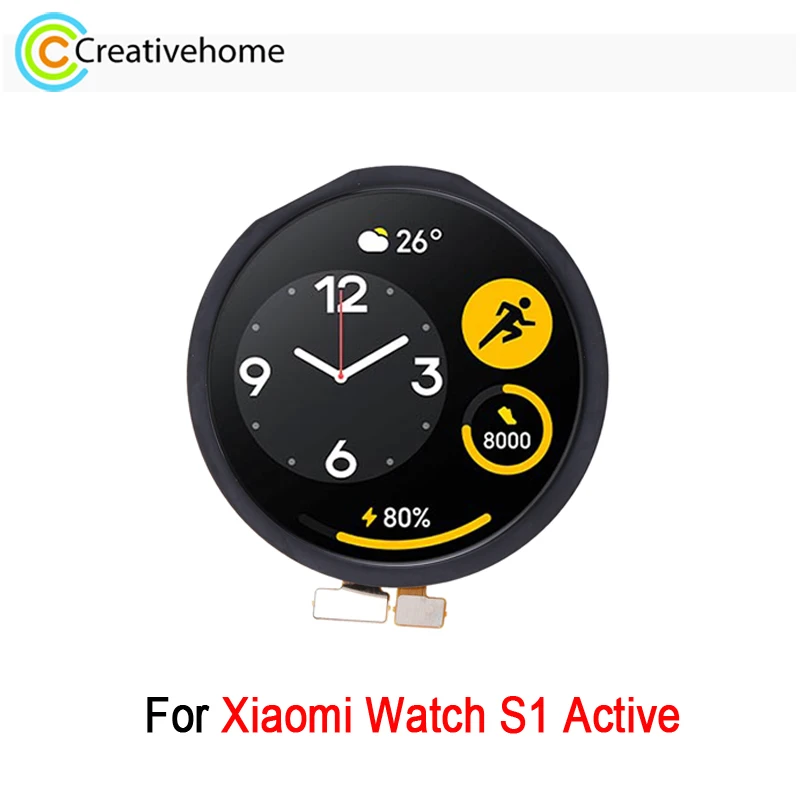 

1,43-дюймовый AMOLED-экран для Xiaomi Watch S1 Active SmartWatch, сенсорный экран и дигитайзер, полная запасная часть в сборе