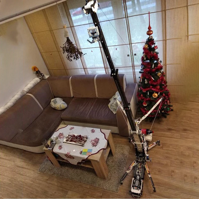 MOC-20920 RC Liebherr LTM11200 High-Tech Power Building Blocks Toy Vehicles Model Kit, Educational Toy for Boys Gift 7705Parts