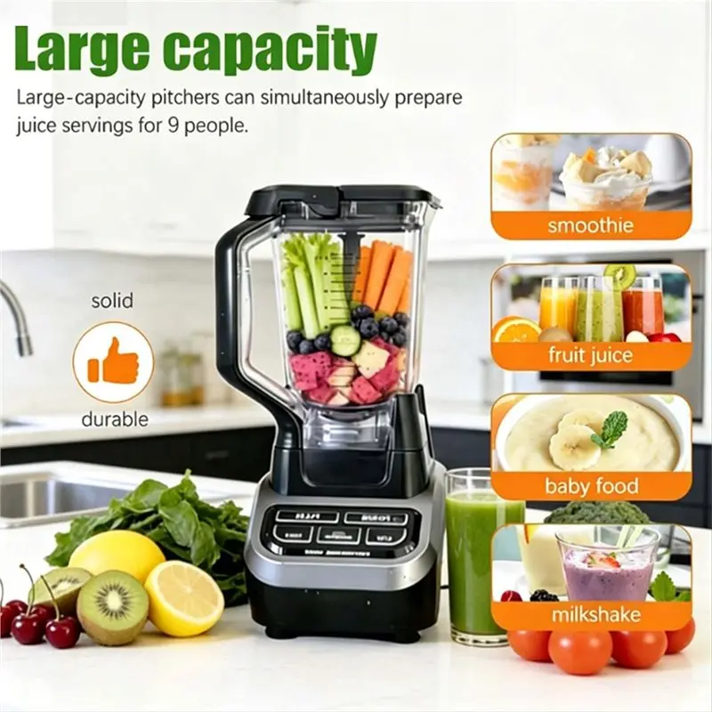 BRAND NEW】For Ninja Blender 72OZ XL Replacement Pitcher-Works For