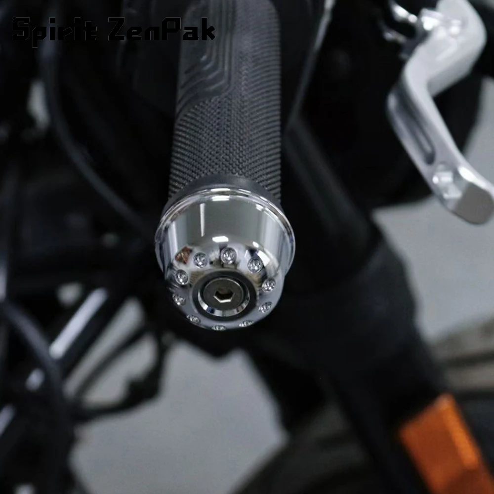 Handlebar Grips Cap End Plugs 1 Pair Motorcycle Handle Accessories Fit SPEED TWIN 900 BONNEVILLE T100 T120 Scrambler 1200XC - view 6