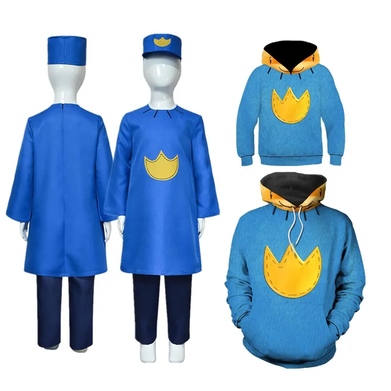 

Толстовка с капюшоном для косплея «Фантазия», толстовка с капюшоном для взрослых, повседневная толстовка с капюшоном, детский халат, шляпа, наряды, карнавальный костюм на Хэллоуин