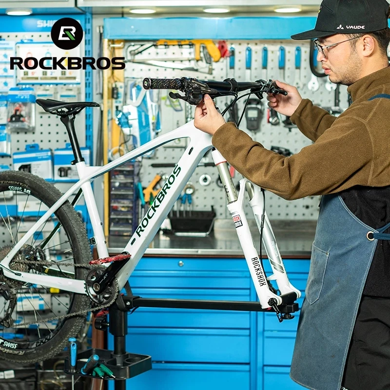 ROCKBROS Bicycle Repair Stand Bike Repair Frame Bike Hanging Wall Holder Bike Repair Workstand Bicycle Display Stand