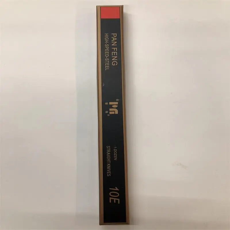 

12 шт., 1 дюжина, лезвие для резки Panfeng, электрический ножничный резак, высокоскоростная сталь 8E 10E 12E 13E 15E, прямой нож, волновое лезвие