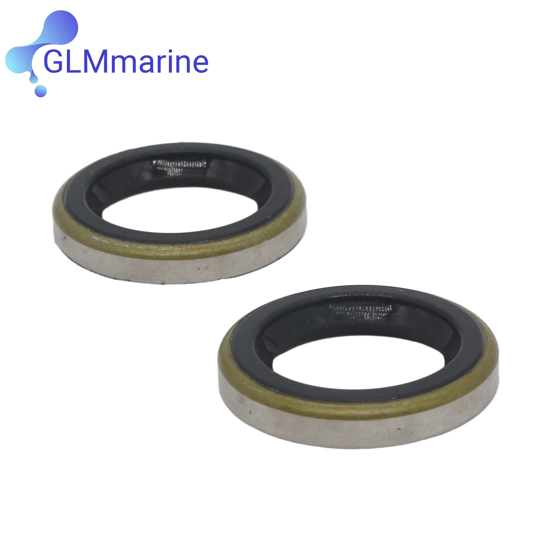 2Pcs Oil Seal 0321466 for Johnson Evinrude Outboard 33 35 40 48 50 55 60 65 70 HP Engine 313337 318223 777531 86160 18-2059