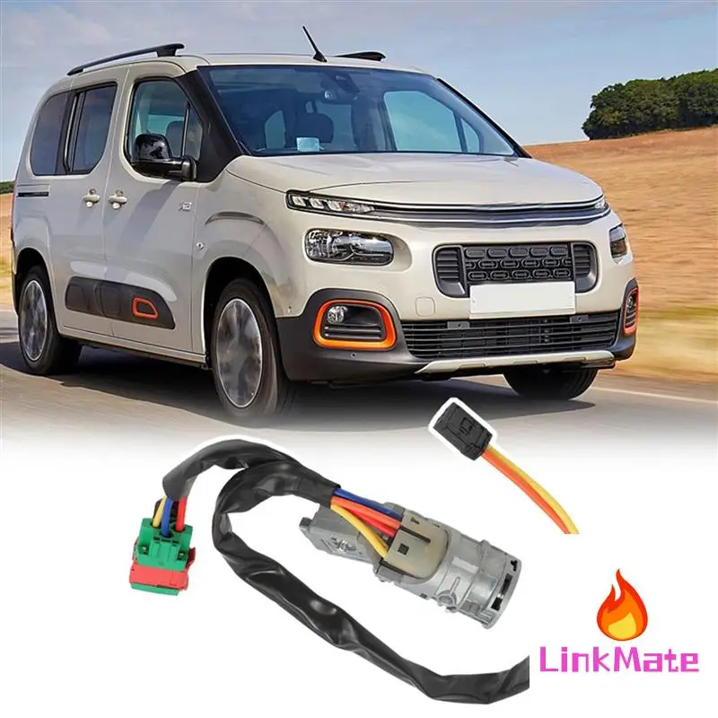 

2X For CITROEN C2 C3 2002-2010 Ignition Lock Cylinder Starter Switch 4162AH 4162AG Ignition Switch Starter Lock Repair