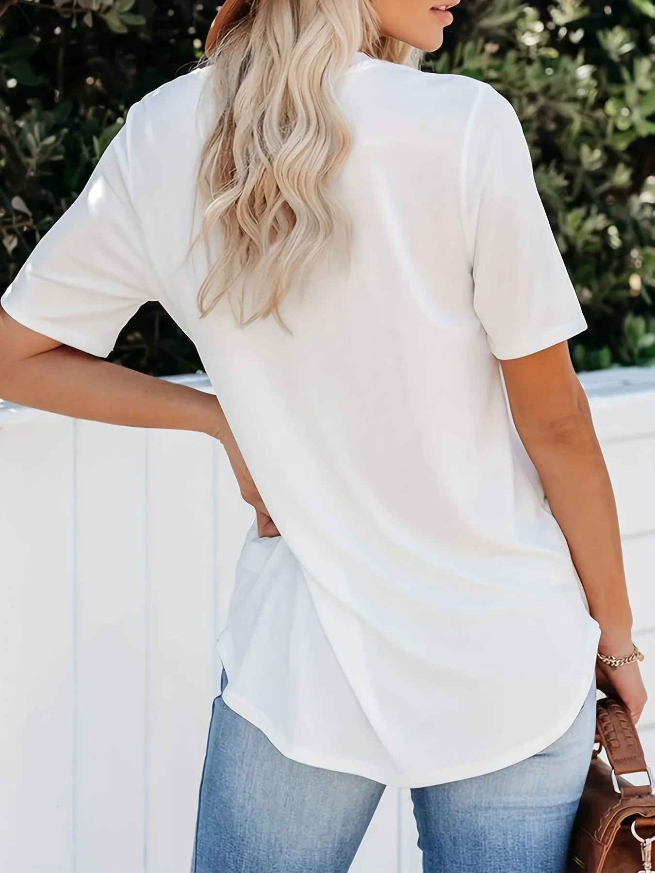 Summer women's fashionable Jesus loves me heart-shaped printed casual and comfortable loose round neck short sleeved T-shirt top