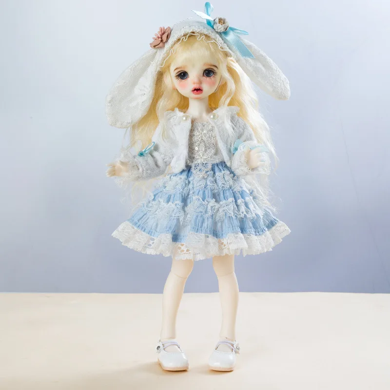 30 cm süße und süße Prinzessin Puppe DIY Dress Up Kleid Set für 1/6 BJD FR Blyth Lolita Prinzessin Kleid Spielhaus Spielzeug Zubehör