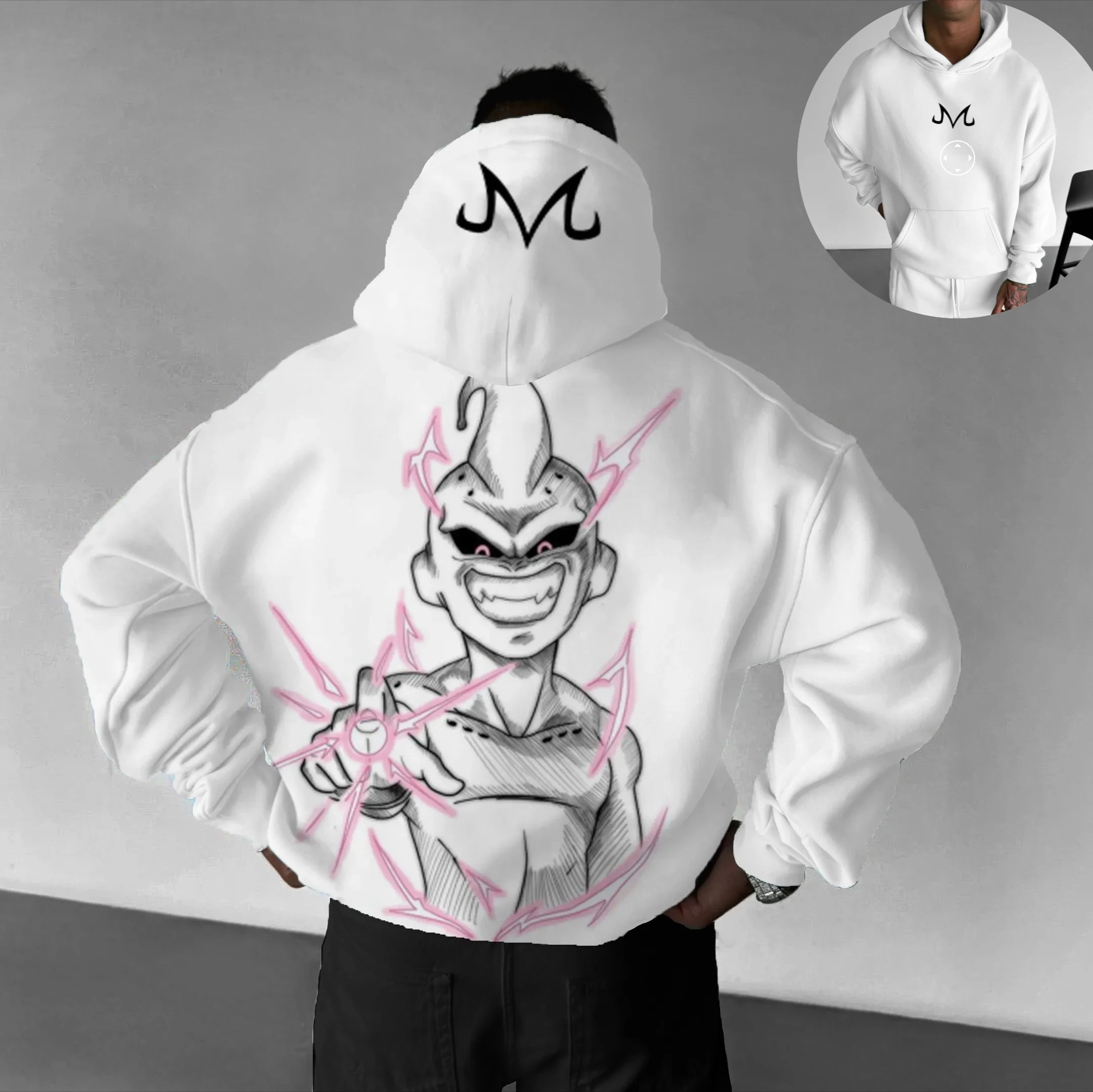 

Dragon Ball Autumn and Winter Japanese Hot-blooded Animation Classic Characters Comfortable Hoodies for Men and Women Couples