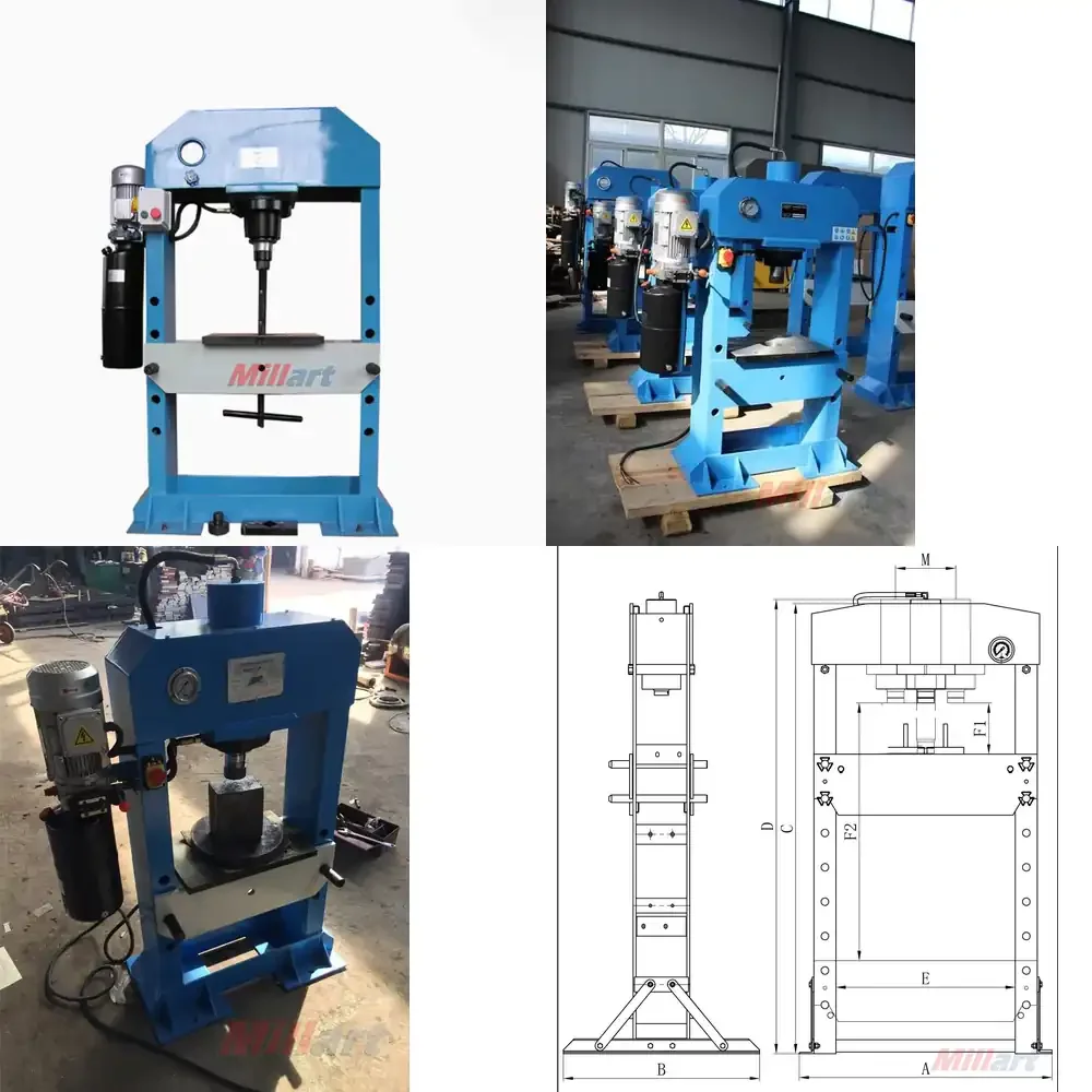 

Factory Supply HP30 Reciprocating Worktable Hydraulic Press Automotive Service Equipment Hydraulic Press Machine for Tension
