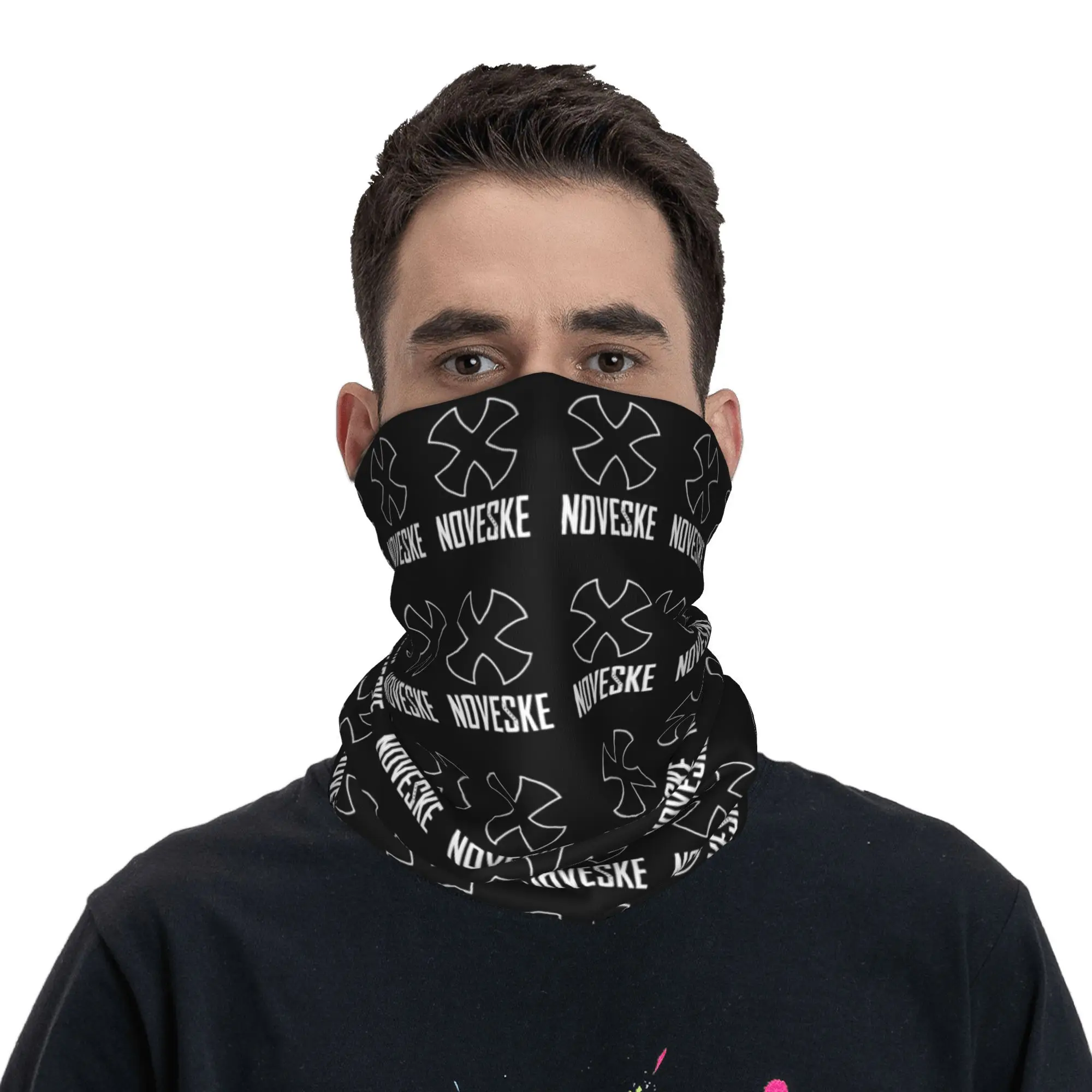 Noveske Rifleworks Bandana cubierta para el cuello estampado pistola cara bufanda multifuncional sombreros montar Unisex adulto lavable