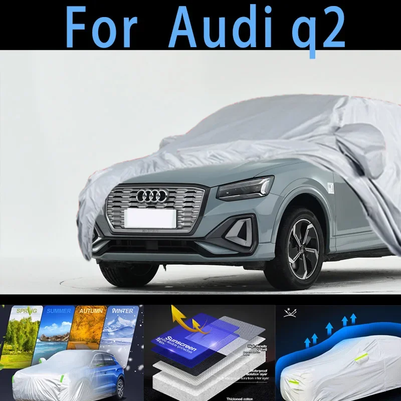 

For Audi q2 Car protective cover,sun protection,rain protection, UV protection,dust prevention auto paint protective