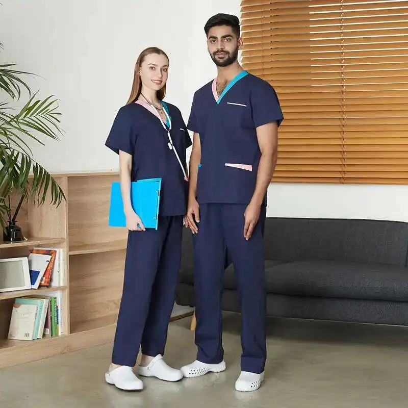 

Surgical Gown Female Nurses, Split Suit For Male Dentists, Anti Wrinkle Hand Washing Suit, Short Sleeved