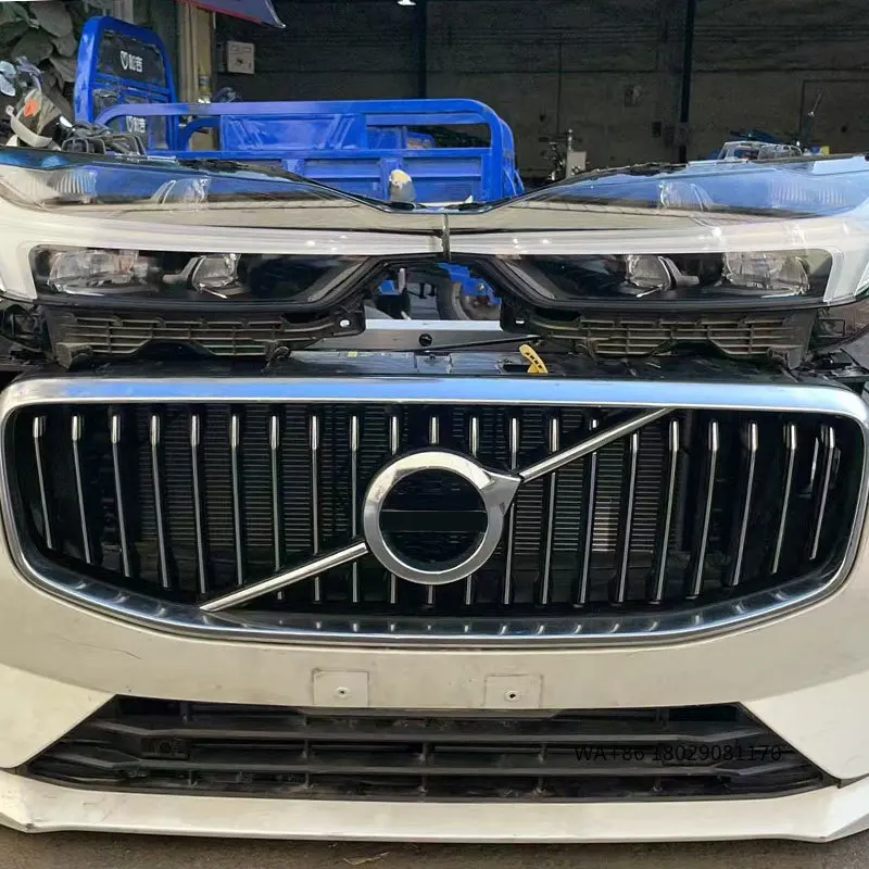 

Пластиковые детали Noskat для Volvo XC60, комплект кузова автомобиля, новый передний бампер в сборе и вентилятор радиатора, автоматическое обновление для заднего положения