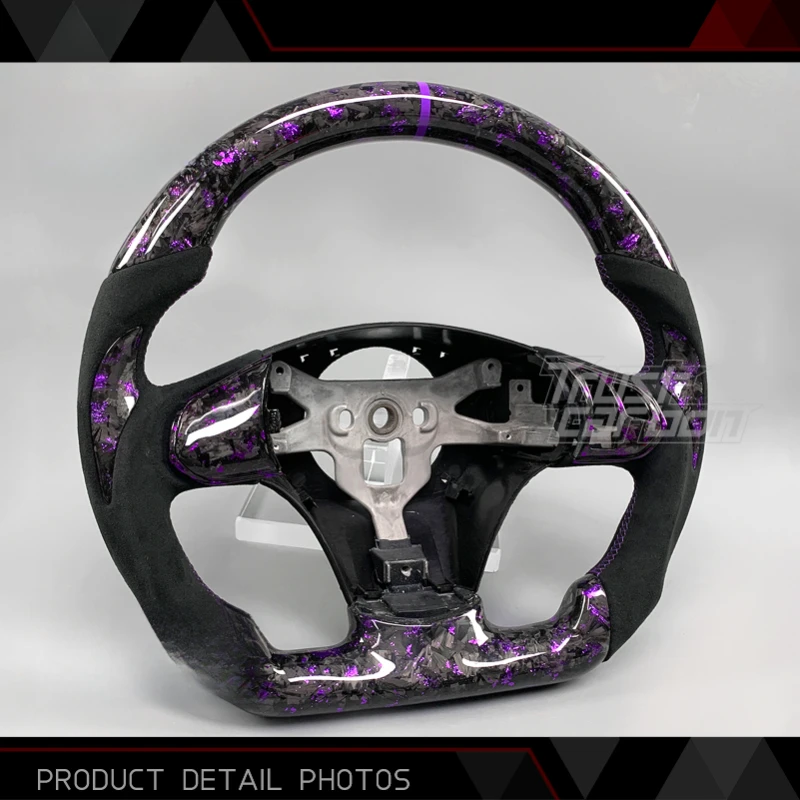 High Quality Custom Carbon Fiber Modified Steering Wheel Compatible With Original ACC Interior Accessory