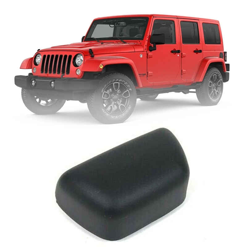 For 2011-2018 Jeep Wrangler JK Accessories Seat Belt Rear 2Nd Row Seat Belt Turning Loop Cover 5HU37DX9AC