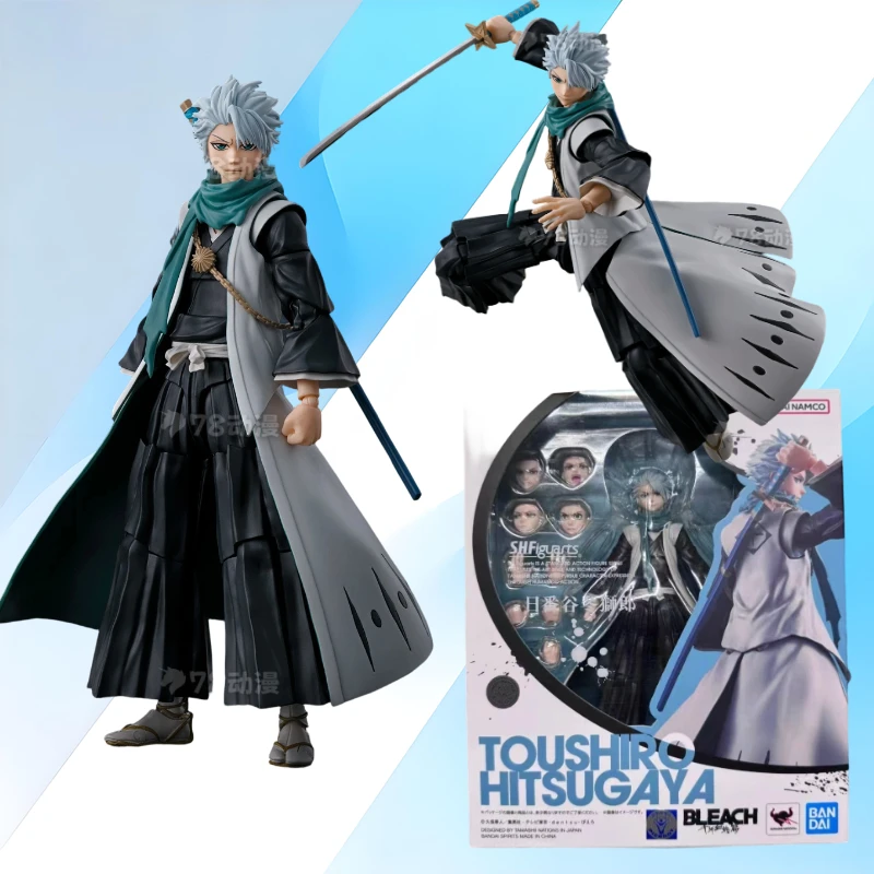 

Оригинальные фигурки Bandai SHF Bleach: Thousand Year Blood War, Хицугая Тоширо, коллекционные игрушки, аниме-подарки, в наличии