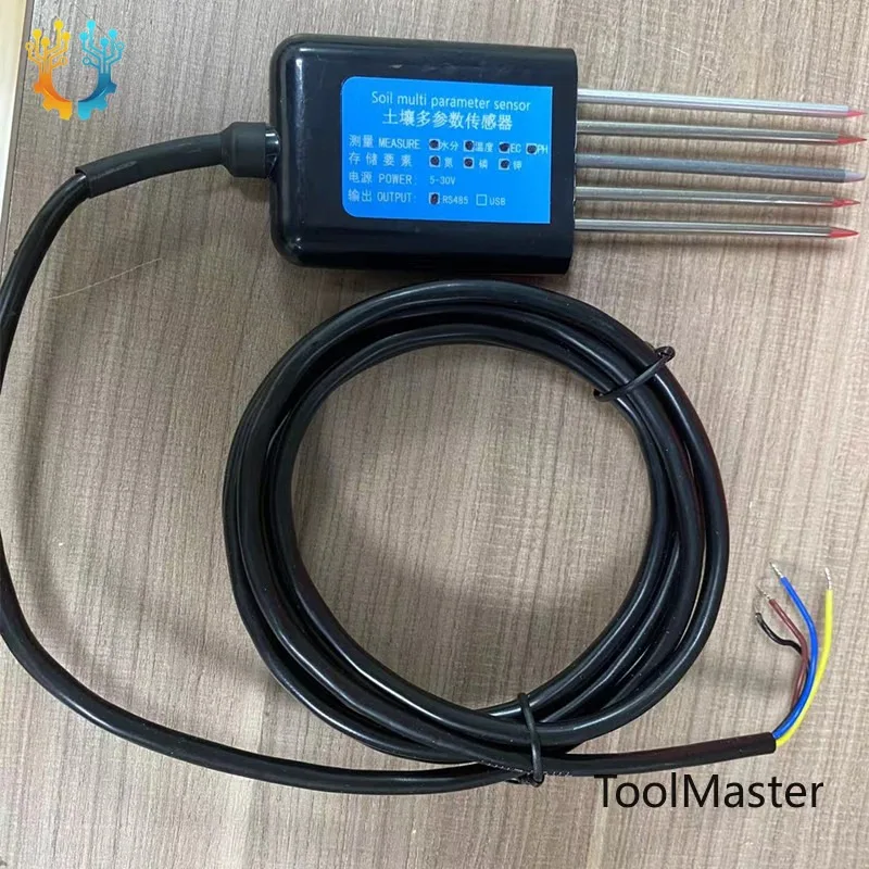 【2026】Temperature And Humidity Sensor Meter High Precision PH Nutrients PH Moisture Ec Value Nitrogen Phosphorus Potassium Detec