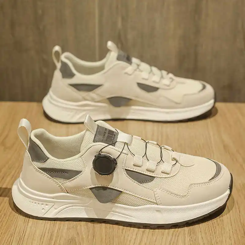 

Round Toe Without Heel Sneakers 41 Casual Big Size New Men's Shoes Men Sport From China Classical Tenisse Loafter Pas Cher