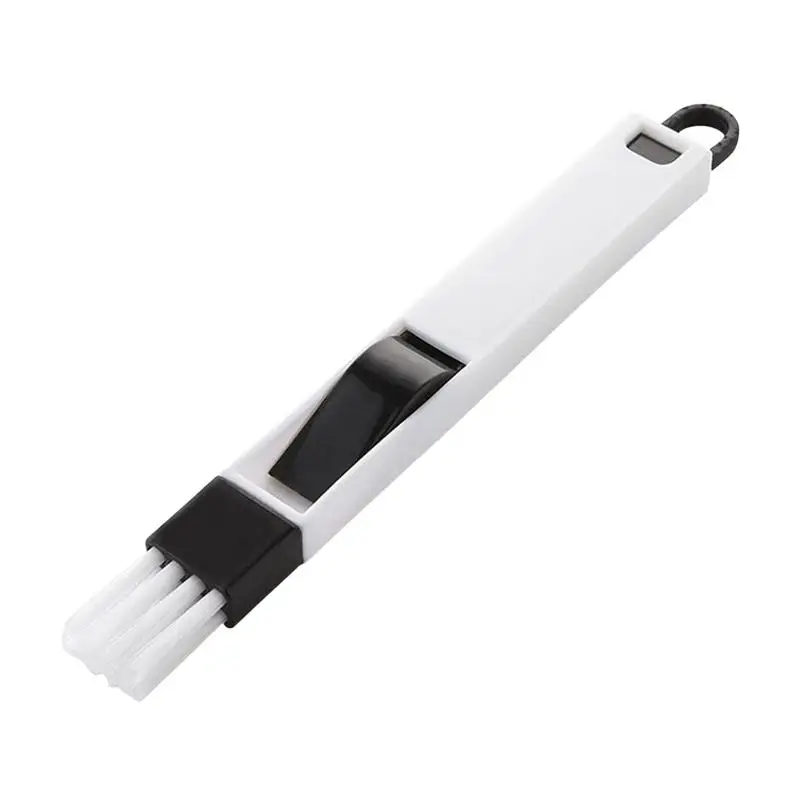 Portable Two-in-one Cleaning Brush Multifunctional Door and window Keyboard Groove Cleaner Dust Shovel Window Rail Cleaning Tool