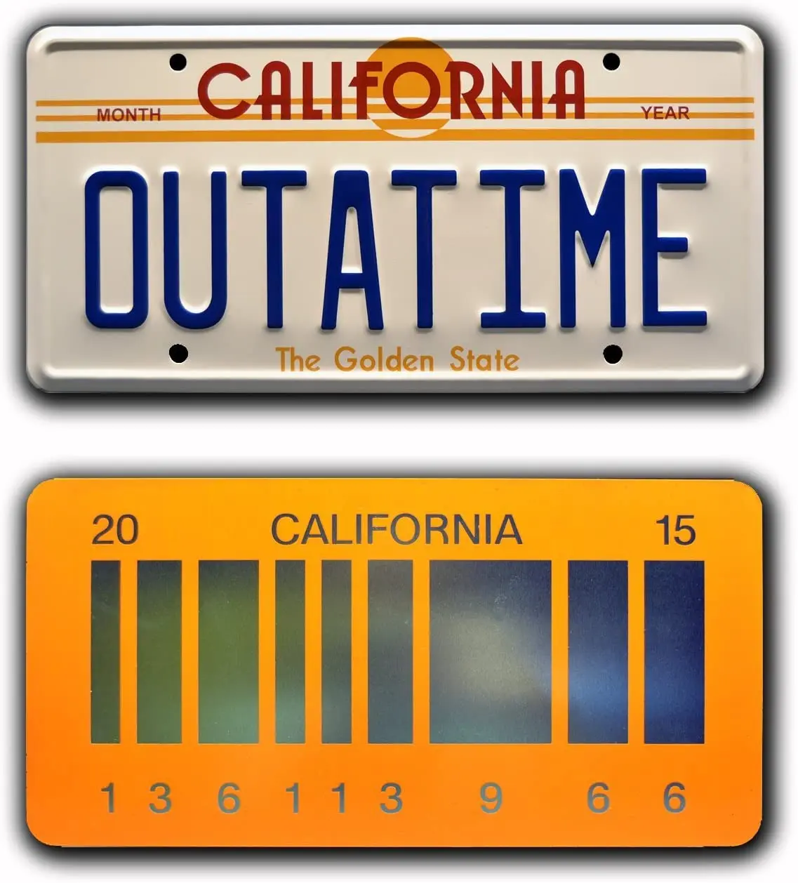 

Celebrity Machines Back to The Future | Outatime | Metal Metal Signs