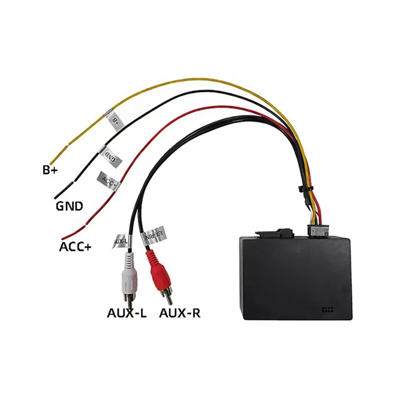 Imagem -02 - Caixa do Adaptador do Amplificador do Estéreo do Carro Decodificador de Rádio Ótico Porsche Cayenne Mercedes Benz ml Glr W164 W251