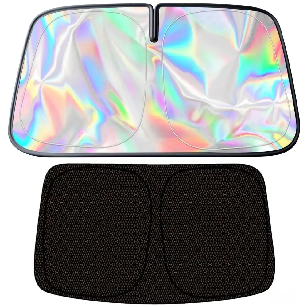 

Foldable Car Windshield Sun Shade Cover Thicken UV Refletive Front Window Sunshade Curtain Heat Insulation Sun Protection Cover