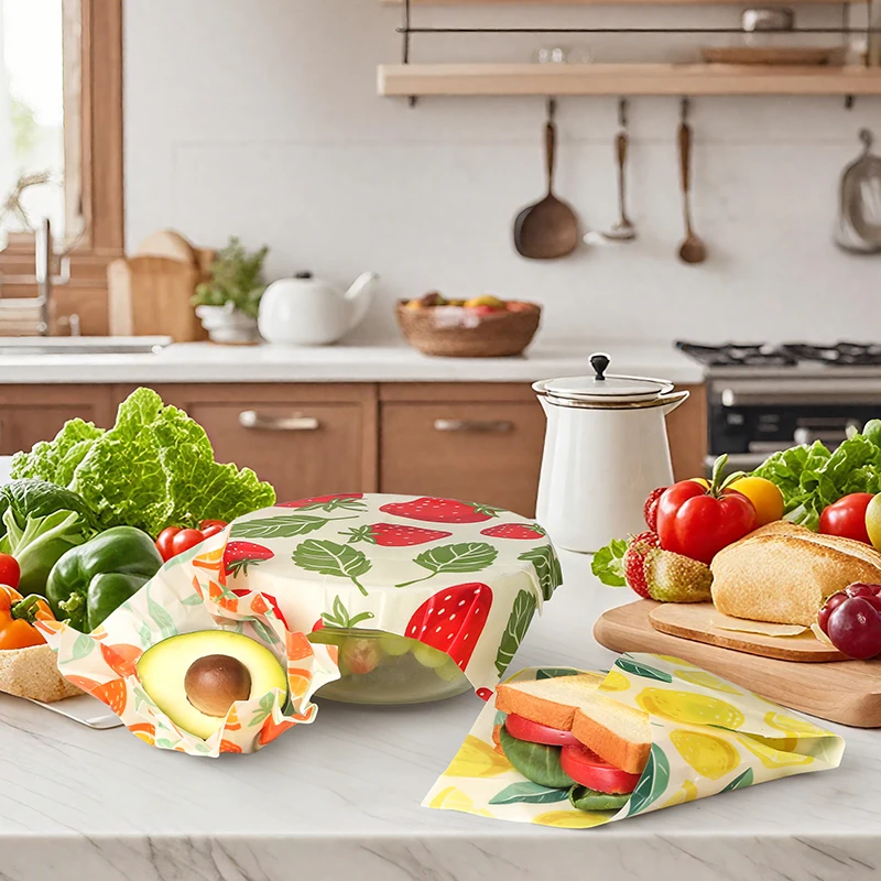 WEEDI 9PCS Involucri in cera d - Beeswax Food Cover recensione e prezzo