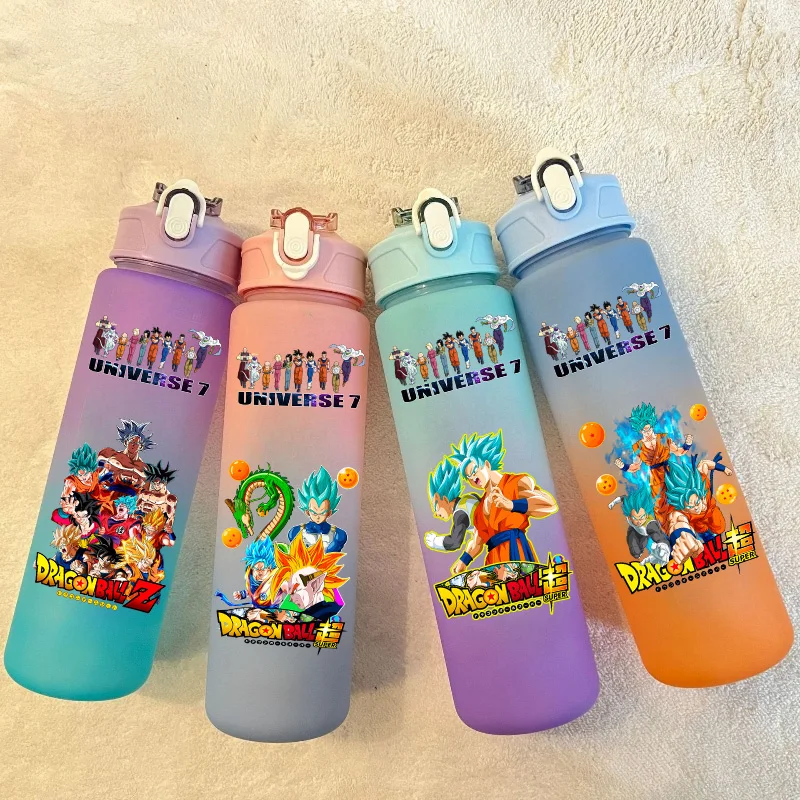 

750 мл Dragon Ball аниме Super Saiyan Son Goku Son Gohan Vegeta IV Piccolo Frieza стволы чашка для воды бутылка для подарков для детей