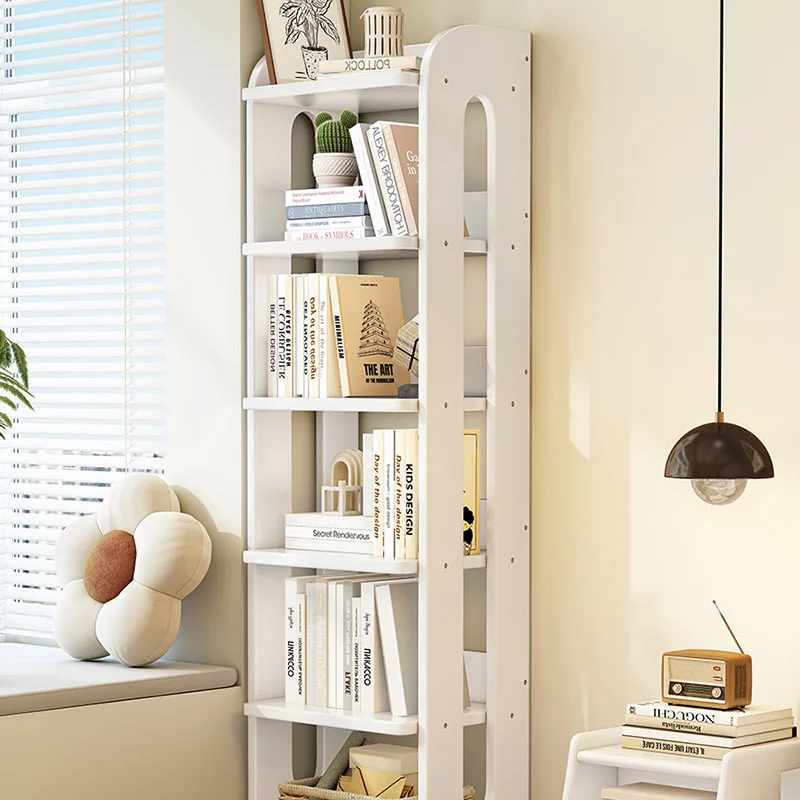 

Designs Solid Wood Bookcase Wooden Traditional Vintage Shelf Bookcase Minimalist Standing Librero Organizador Mueble Furniture