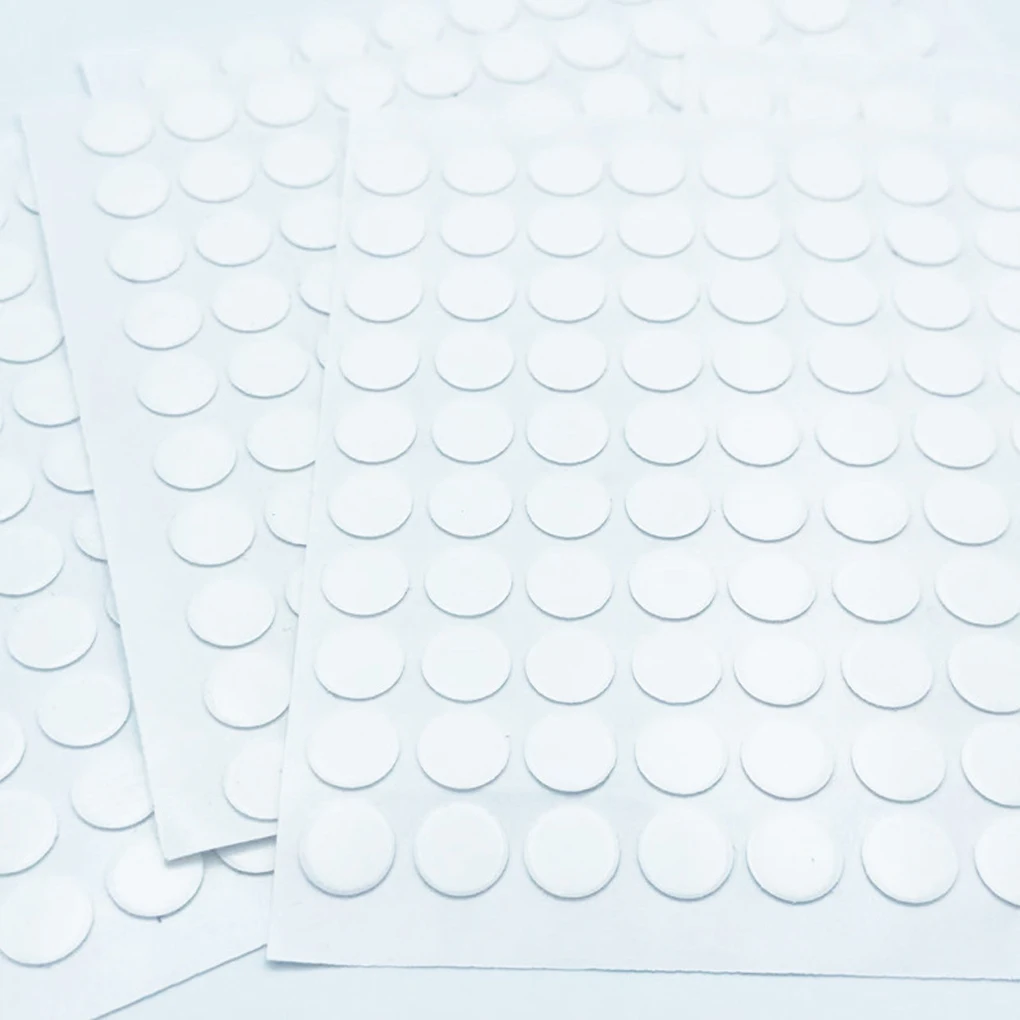 White Versatile Round Adhesive Dots With Good Stickiness For Crafts Transparent Self Adhesive Dots