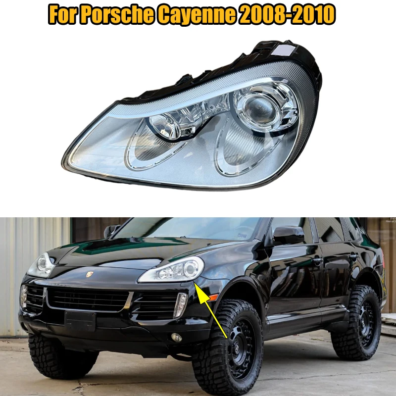 Для Porsche Cayenne 2008 2009 2010, передняя фара автомобиля в сборе, автомобильные аксессуары